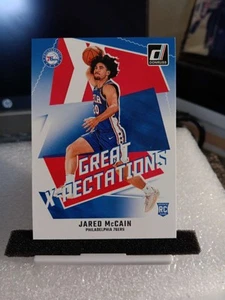 2024-25 Panini Donruss Great Expectations #5 Jared McCain Philadelphia 76ers - Imagen 1 de 2