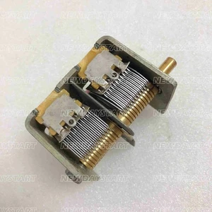 1pcs Broadcast Dual Gang Dual-unit Air Dielectric Variable Capacitor 365+365pF - Picture 1 of 3
