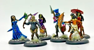 Painted The set Resurrectionitists Propainted Malifaux Witch hunter Guild - Picture 1 of 10
