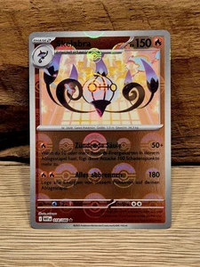 Pokémon Skelabra 018/086 Pokeball Reverse Weisse Flammen Deutsch NM  - Bild 1 von 1