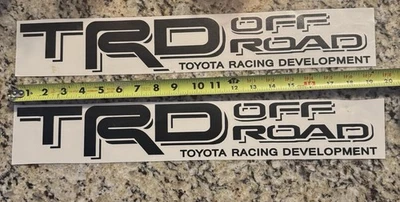 Toyota TRD Off Road Racing Development Decal Bed Stickers - Image 1 of 3