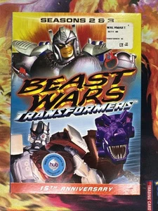 Transformers: Beast Wars - Seasons 2 3 (DVD, 2011, 4-Disc Set) RARE OOP - Imagen 1 de 6