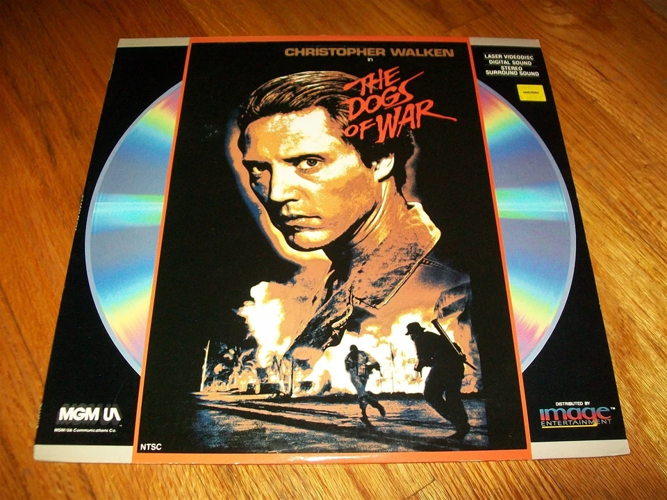 THE DOGS OF WAR Laserdisc LD EXCELLENT CONDITION VERY RARE CHRISTOPHER WALKEN! Foto 1 de 1