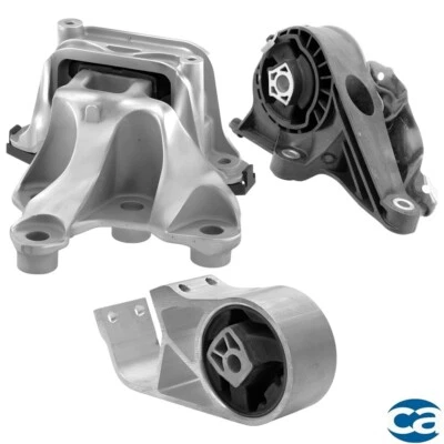Front, Rear & Left Automatic Trans Mounts 3PCS Set For Buick Enclave 24-18; FWD - Image 1 of 4