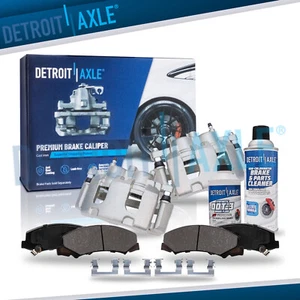 Front Disc Calipers Ceramic Brake Pads for 2006-2013 Impala Monte Carlo Lucerne - Picture 1 of 7