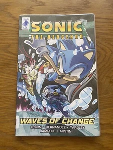 Sonic The Hedgehog Archie Comic Waves Of Change 3 Rare - Picture 1 of 9