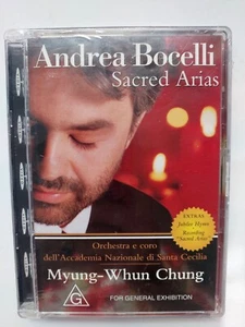 Andrea Bocelli-Scared Arias [Region 2+3+4+5+6 DVD] Brand New & Sealed, Free Post - Picture 1 of 12