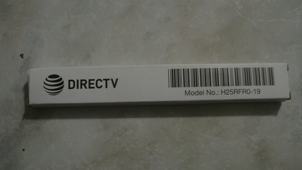 DIRECTV Mini UHF Antenna - Black RF/UHF Remote Receiver For H20, R15, HR20 With RC65RX