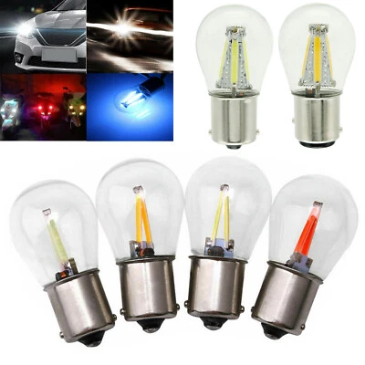 1156 BA15S 1157 BAY15D 2W 4W LED Turn Signal Reverse Car Light Backup Bulbs 12V - Image 1 of 4