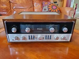 Vintage McIntosh C22 Stereo Tube Preamplifier With Case - Restored