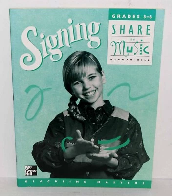 McGraw Hill Share the Music Signing Gr. 3-6 - Image 1 of 2