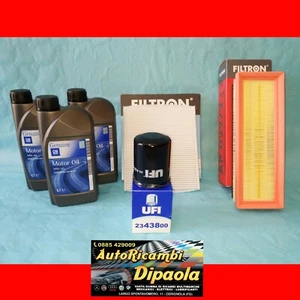 KIT TAGLIANDO FIAT IDEA LANCIA MUSA YPSILON 1.2 1.4 BENZINA / NATURAL POWER GPL - Foto 1 di 2