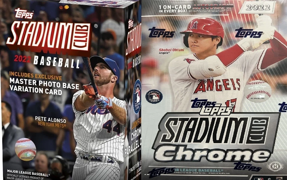 2022 Stadium Club Base and Chrome Singles - Image 1 of 1