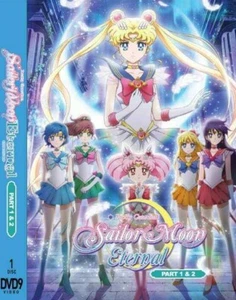 DVD Sailor Moon Eternal Part 1&2 English Dubbed All Region FREESHIP - Picture 1 of 5