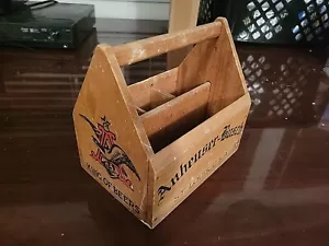 Vintage Budweiser Beer Caddy 6 Pack HOLDER VERY RARE - Picture 1 of 5