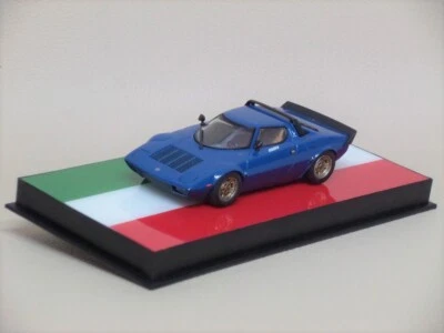 LANCiA STRATOS HF STRADALE BLU 1974 EDiZiONE LiMiTATA 1.472 PEZZI HPI 1/43 UNiCO - Immagine 1 di 3