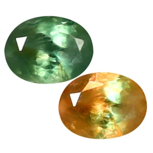 0.24 ct Tremendous Oval Shape (4 x 3 mm) Un-Heated Color Change Alexandrite - Picture 1 of 3