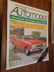 Collectible Automobile Magazine / August 1992/ Volume 9/ Number 2 - Picture 1 of 2