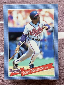 1993 Hostess Terry Pendleton #9 Atlanta Braves - Bild 1 von 2