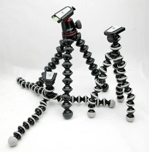 Joby 3 Flexible Table Tripods With Ball Head & Quick Releases For Small Cameras - Picture 1 of 1