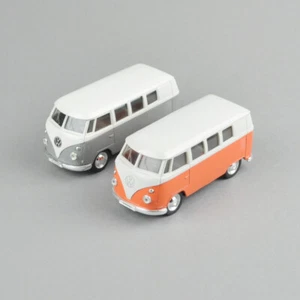2 x Welly VW Volkswagen Van - T1 Bus - Bulli - 1962 & 1963 - 49764 - 9764 - Picture 1 of 5