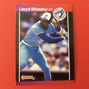 1989 Donruss - *Denotes* Next to PERFORMANCE #231 Lloyd Moseby - Picture 1 of 2