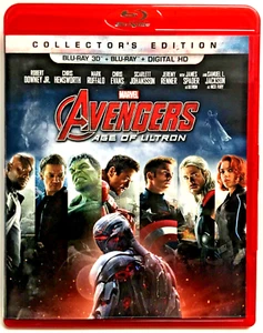 Avengers: Age of Ultron Collector's Edition (BLU-RAY 3D, BLU-RAY, 2015, 2-Disc) - Picture 1 of 2