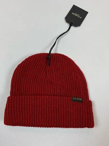 FILSON WATCH CAP BEANIE RED ONE SIZE NWT - Picture 1 of 6