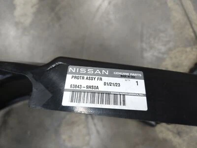 Genuine OEM Nissan 63843-9HS0A Driver LH Fender Liner Splash Shield 15-18 Altima Foto 1 de 4