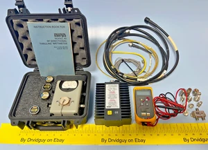 Bird Model 43 Wattmeter, Termaline Model 8065, w/ 4 Slugs and All accessories - Afbeelding 1 van 18
