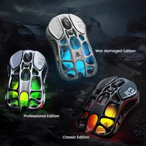 GravaStar Wireless/Wired/Bluetooth 3395 Mouse Esports Charging Magnesium Alloy - Afbeelding 1 van 20