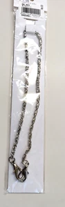 14" Inazuma Silver Purse Chain with Lobster Claw Clips SM - Bild 1 von 2