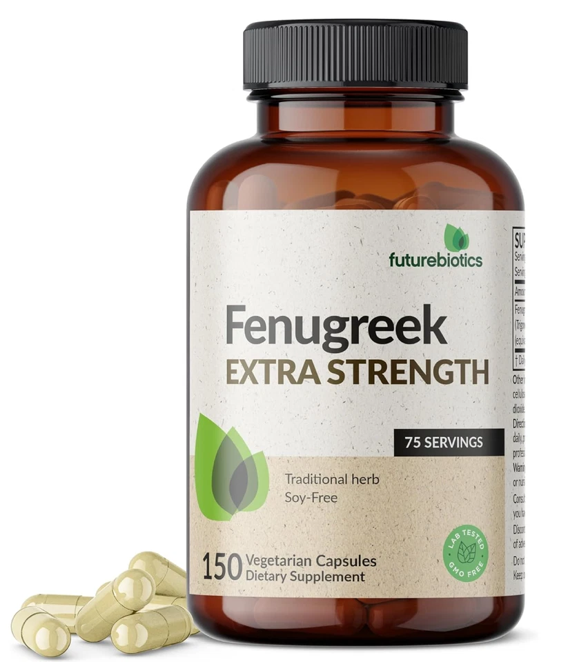 Futurebiotics feno-grego força extra suporta boa saúde e bem-estar geral - Imagem 1 de 4
