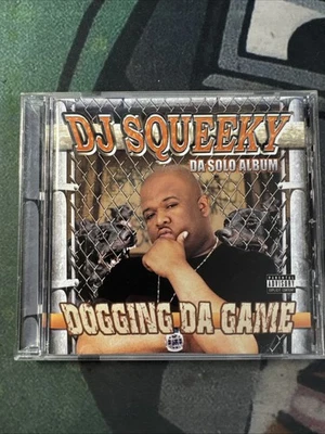 Vintage DJ SQUEEKY Da Solo Album DOGGING DA GAME MIXTAPE Promo CD - Imagem 1 de 4