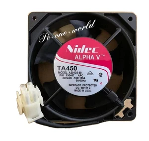 NIDEC A30135-89 TA450 12038 12CM 230V 0.130A AC Cooling Fan 5-wire 120*120*38mm - Afbeelding 1 van 6