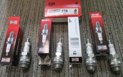 4  NOS Champion Copper Plus 516 / D16 Spark Plugs Foto 1 de 3