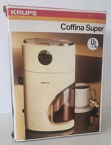 Macinacaffè KRUPS Coffina Super 223 nuovo con scatola vintage Ritorno al futuro MR FUSION NUOVO - Foto 1 di 7