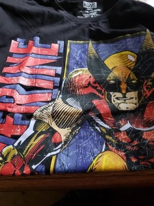 Marvel Wolverine Men's Short Sleeve Black Graphic T-Shirt 3 Xl 54-56 - Picture 1 of 5