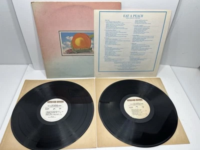 The Allman Brothers Band Eat A Peach Vinyl Record Set 1972 Play Tested VG+Insert - Image 1 of 4