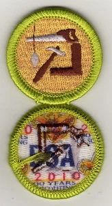 Woodwork Merit Badge, Type K, "BSA 2010" Back (2010-12), Mint! - Picture 1 of 1