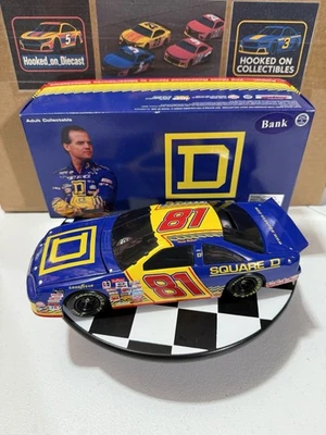Kenny Wallace #81 Square D 1997 1/24 BWB BANK Nascar Diecast - Image 1 of 4