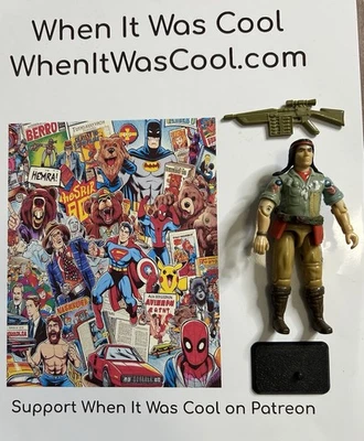 GI Joe G.i. Joe 1984 Spirit suelto con arma  Foto 1 de 4