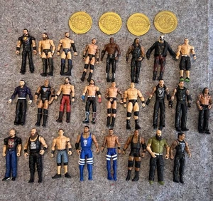 WWE Konvolut 25 WWE Action Figuren aus den Jahren 2011-2021 - Bild 1 von 4