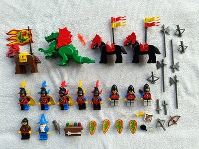 Lego CASTLE Dragon Knights Figuren für z.B. 6082 Fire Breathing Fortress - Изображение 1 из 4