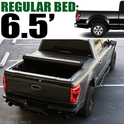 TLAPS For 2015-2024 Ford F150 6.5 Ft Bed Low Profile Hard Roll-Up Tonneau Cover - Image 1 of 4