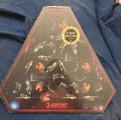 new, factory sealed puzzle Triazzle Star Trek The Next Generation jigsaw puzzle - Image 1 of 2