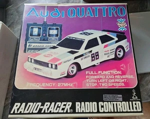 Vintage Taiyo Audi Quattro RC Car 1980s – Radio Racer – Original Box – Works! - Bild 1 von 9