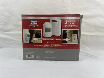 Bunker Hill Security Driveway Alert System Wireless Intruder Alarm, NEW - Image 1 of 4