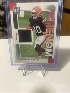2025 Panini Donruss - Rookie Phenom Quinshon Judkins #RPJ-QJS RC Browns - Picture 1 of 2