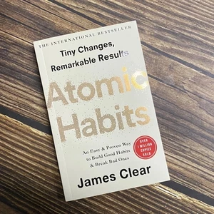 Atomic Habits English by James Clear Build Good Habits Break Bad One Bestseller - Picture 1 of 1